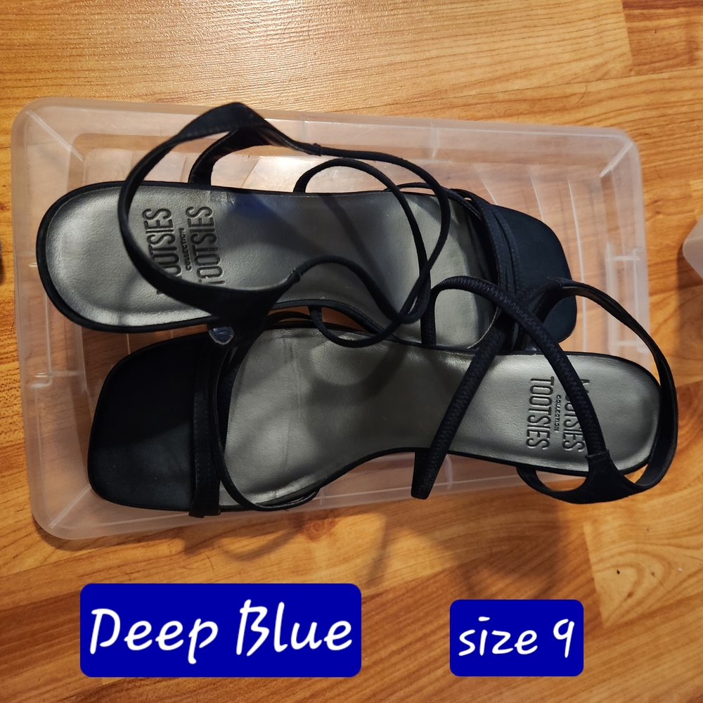 Deep Blue Women's Sandals by